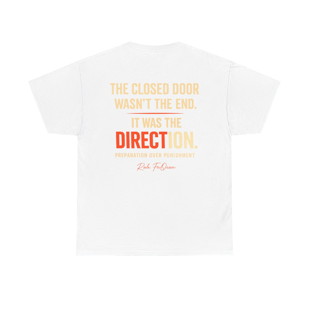 Preparation Graphic Tee — Bold Retro Typography T-Shirt