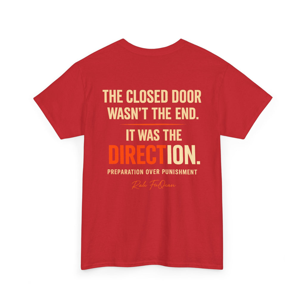 Preparation Graphic Tee — Bold Retro Typography T-Shirt