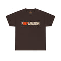 Preparation Graphic Tee — Bold Retro Typography T-Shirt