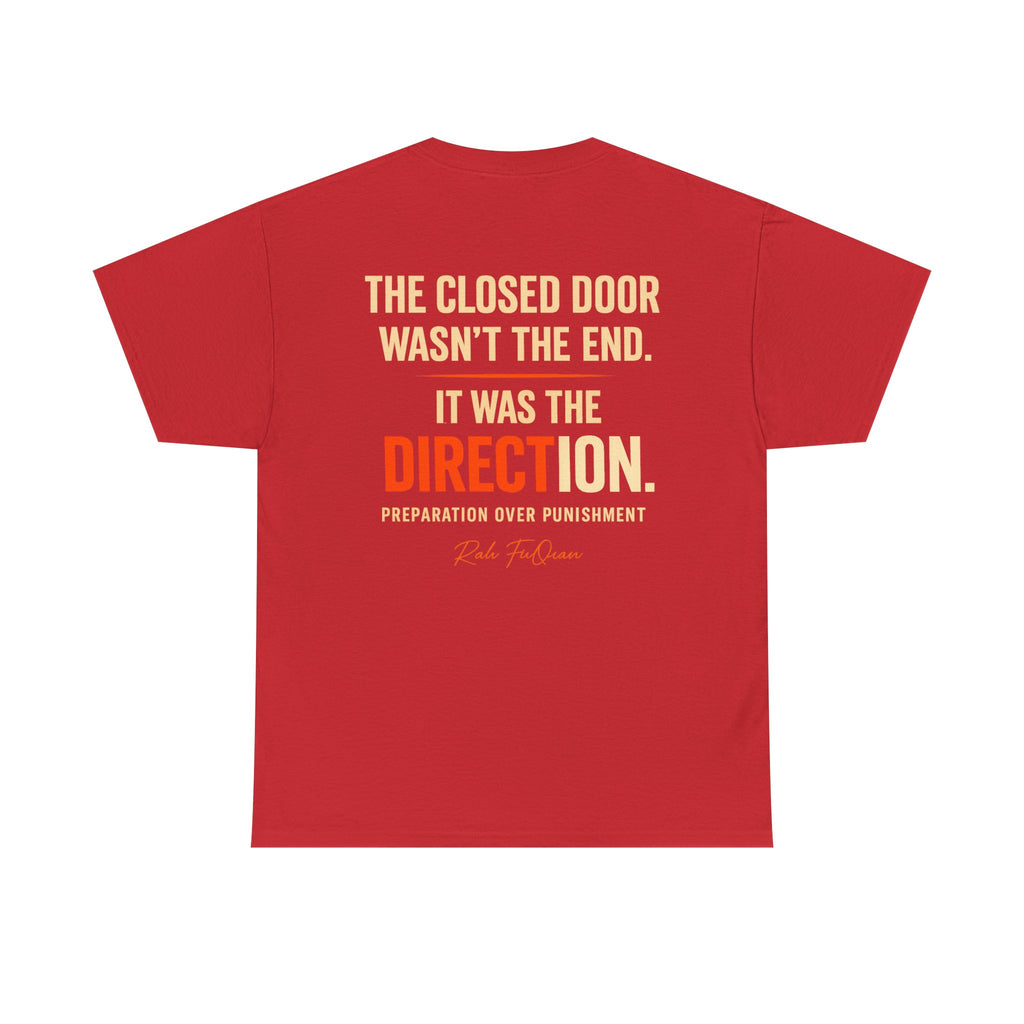 Preparation Graphic Tee — Bold Retro Typography T-Shirt