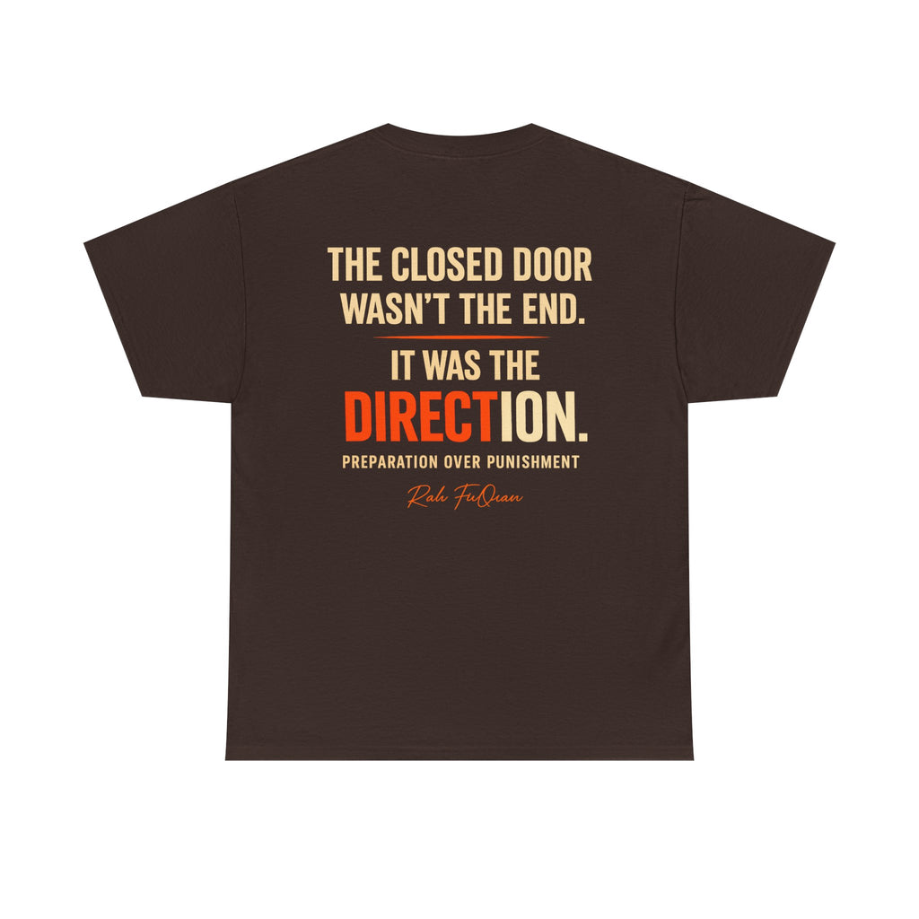 Preparation Graphic Tee — Bold Retro Typography T-Shirt