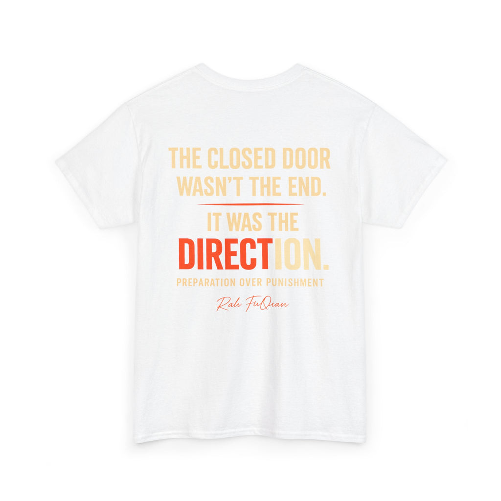 Preparation Graphic Tee — Bold Retro Typography T-Shirt