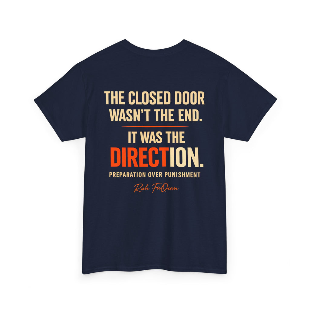 Preparation Graphic Tee — Bold Retro Typography T-Shirt